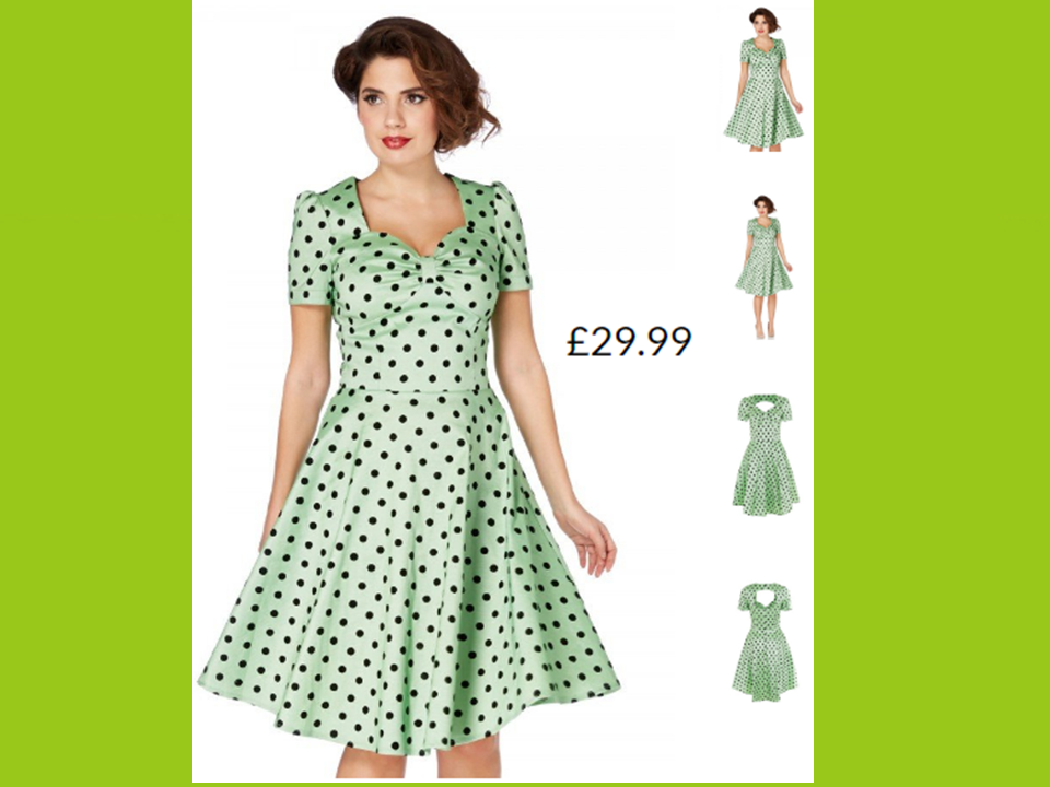 voodoo vixen green dress