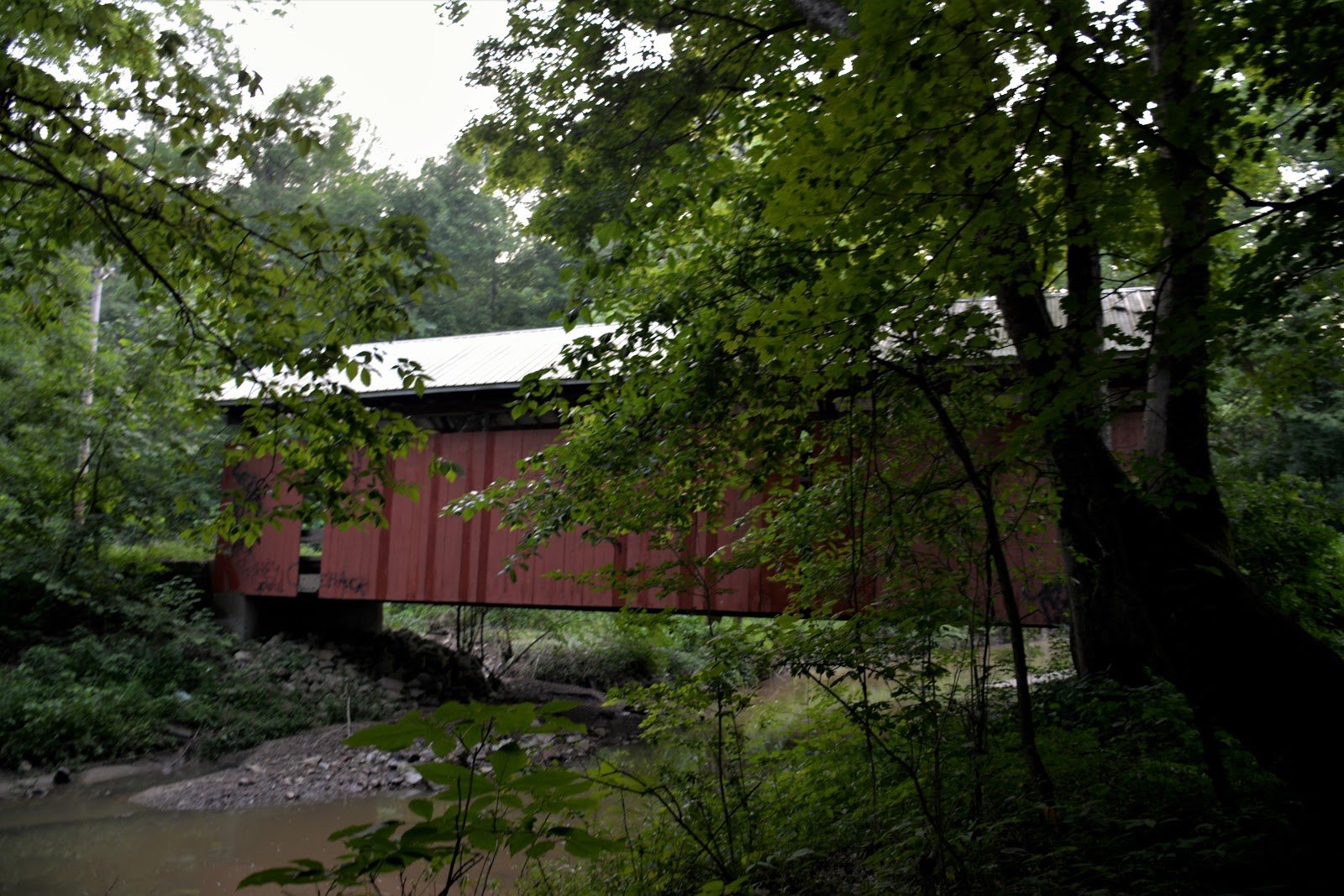 COVERED BRIDGES IN OHIO + JACKS HOLLOW COVERED BRIDGE MT. PERRY, OHIO