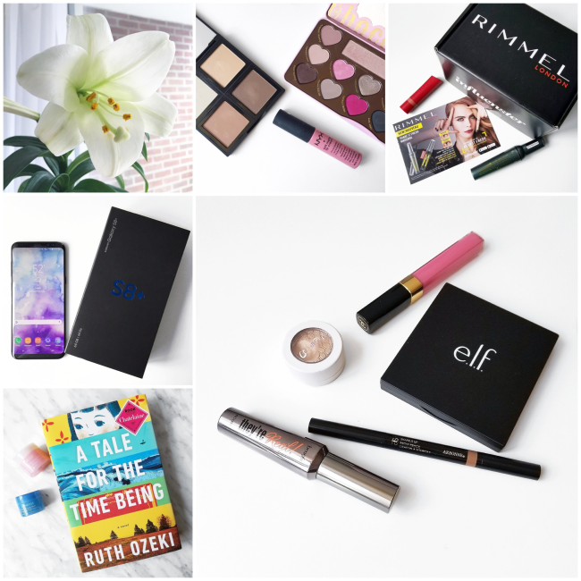 bbloggers, bbloggersca, canadian beauty bloggers, instamonth, instagram roundup,influenster, samsung s8 plus, monthly favorites, chapters