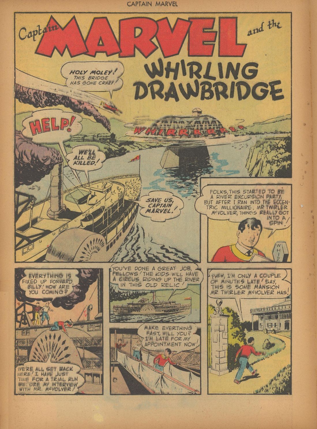 Read online Captain Marvel Adventures comic -  Issue #61 - 17