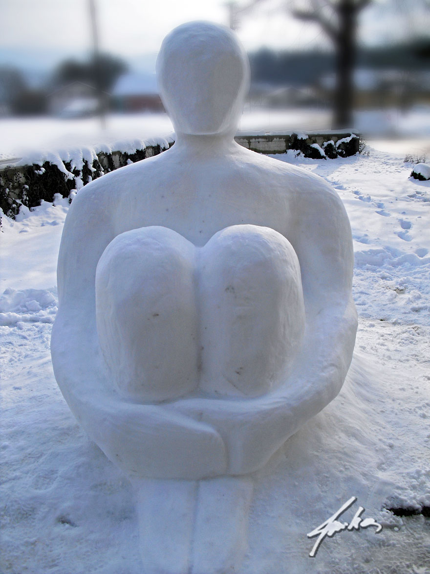 Sculpture Ideas Snow Sculptures Easy Kopler Mambu