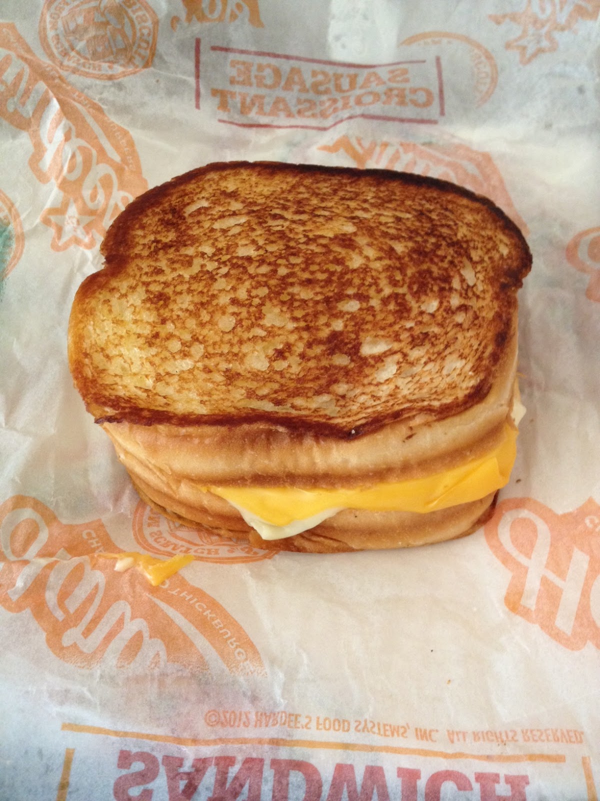 52 Sandwiches Breakfast Sandwich 27 Hardee's aka You Play The Hand