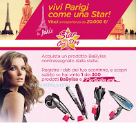 Vinci 300 prodotti BaByLiss e una esperienza a Parigi da 20.000 euro Logo Vinci 300 prodotti BaByLiss e una esperienza a Parigi da 20.000 euro