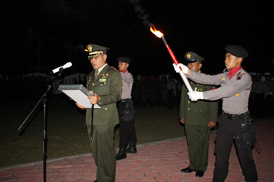 RENUNGAN SUCI DALAM RANGKA MEMPERINGATI HUT KEMERDEKAAN REPUBLIK INDONESIA KE 72 DI TMP MANDING