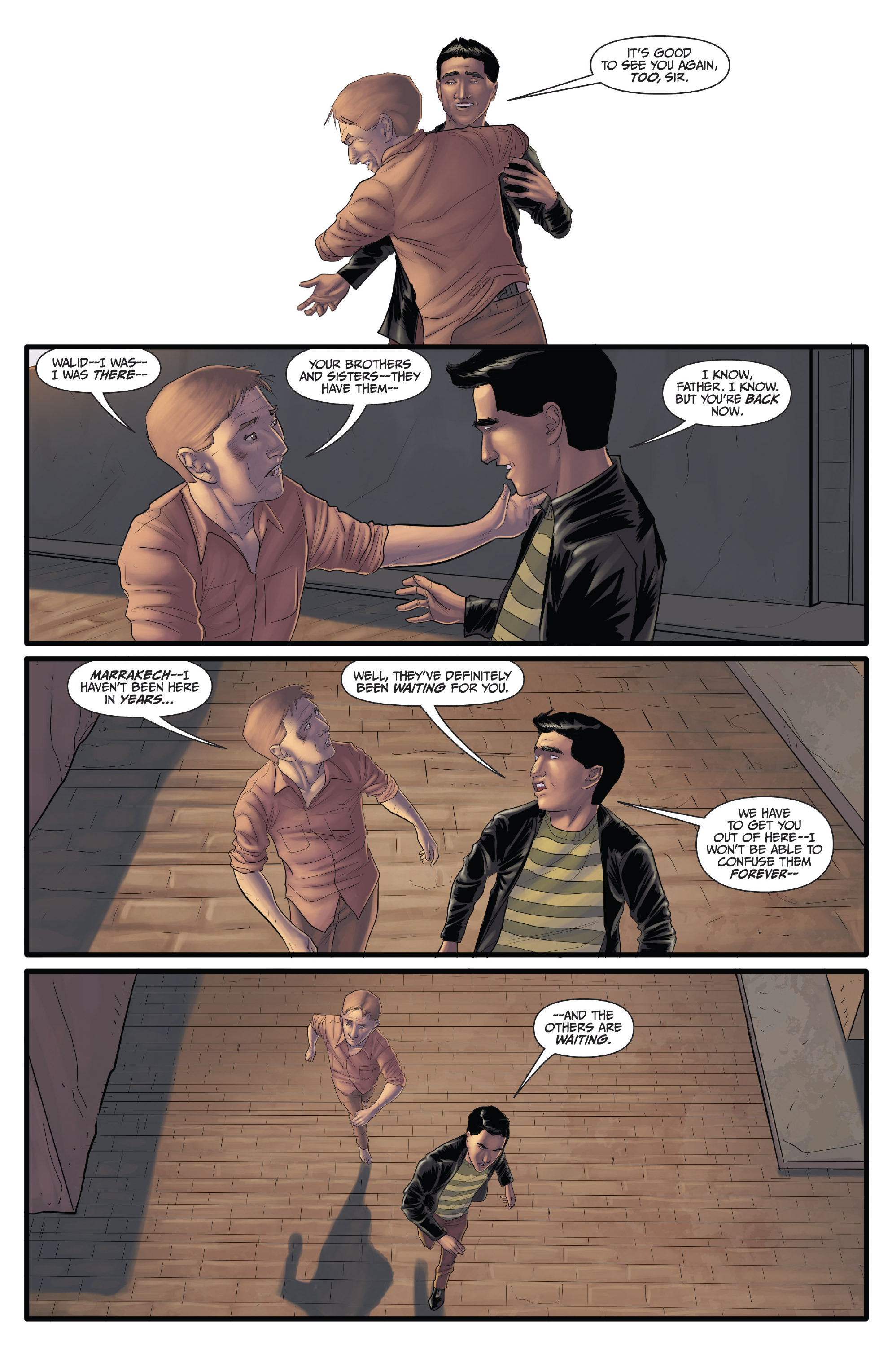 Read online Morning Glories comic -  Issue #38 - 17