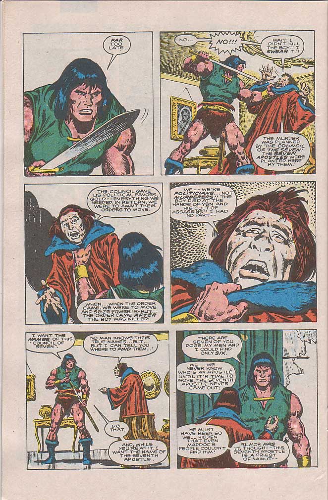 Conan the Barbarian (1970) Issue #189 #201 - English 19