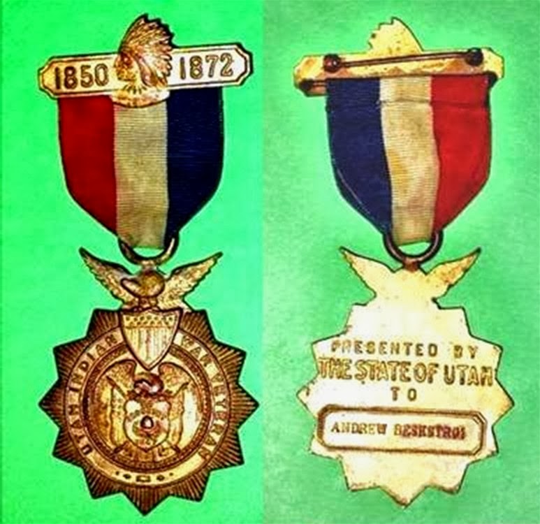 . List of Black Hawk War Veterans Made for the Years 1866 and 1867