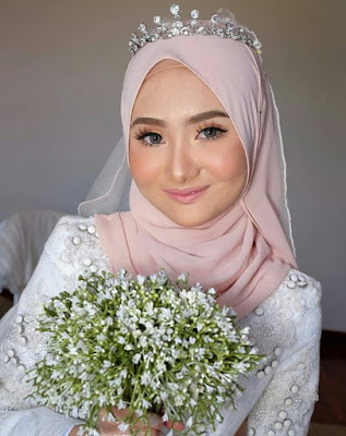 model hijab pengantin wajah bulat terbaru model hijab pengantin wajah bulat terbaru
