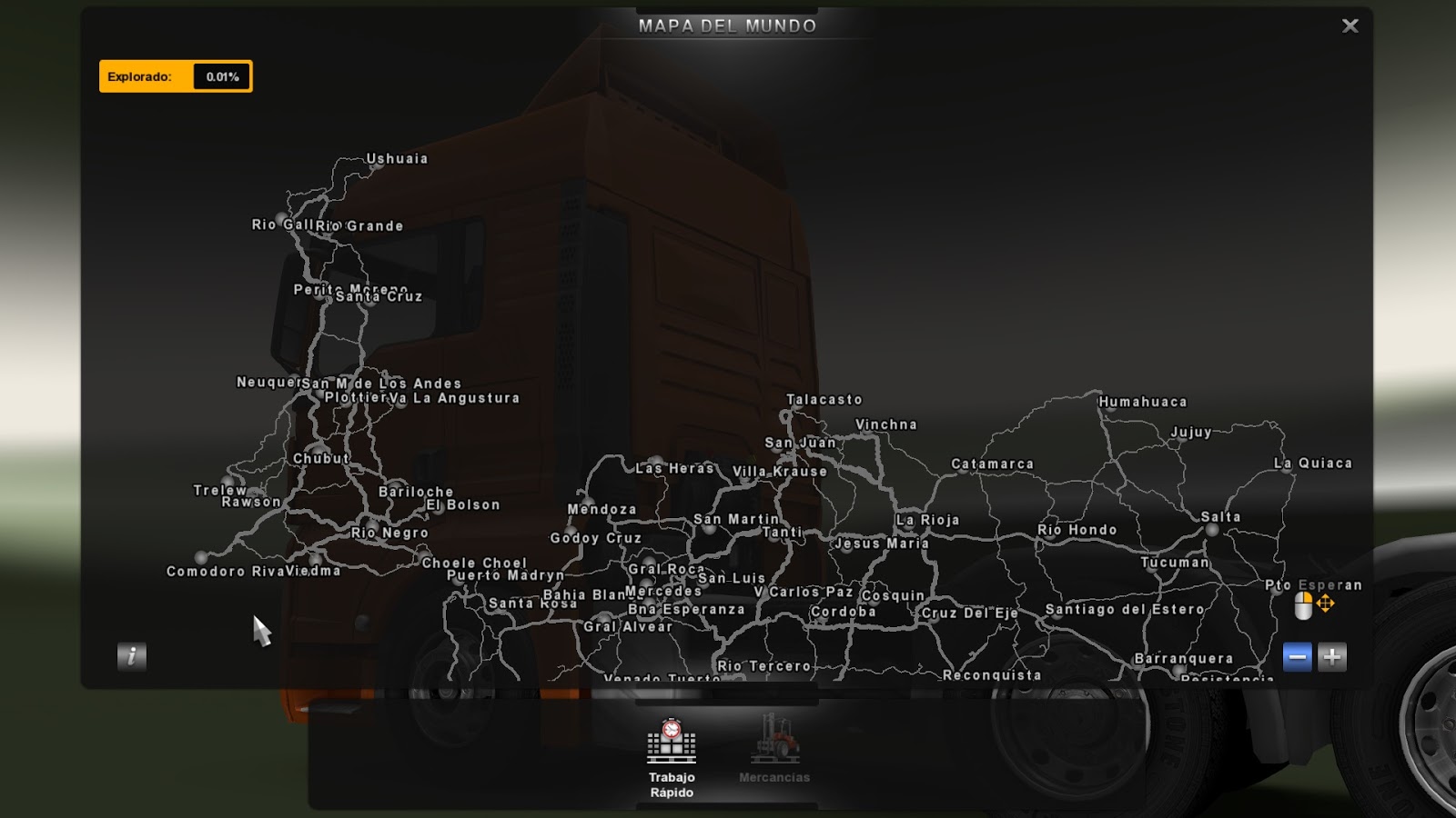 Euro Truck Simulator 2 Mod Argentina