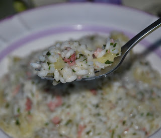 Risotto con le mele
