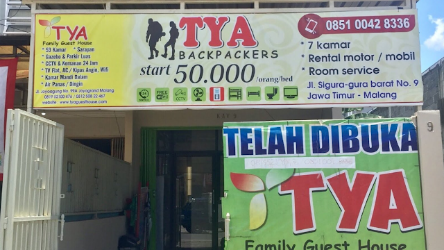 Tya Backpackers Malang