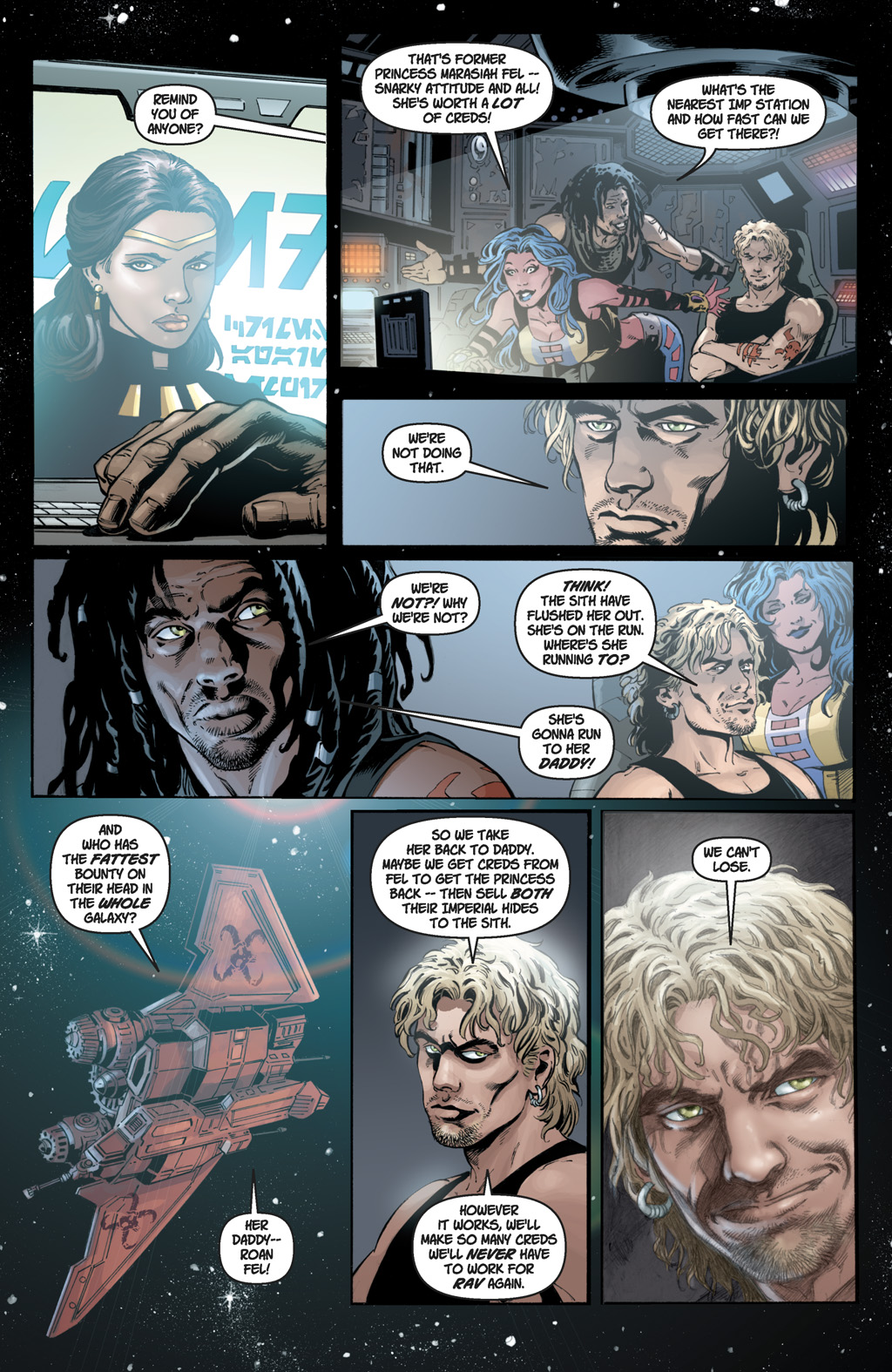 Read online Star Wars: Legacy (2006) comic -  Issue #3 - 25
