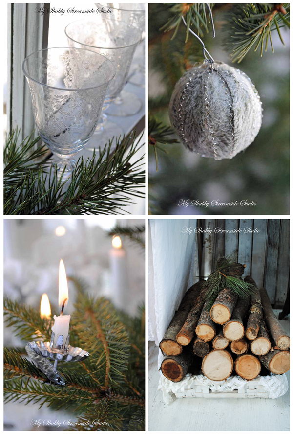 Невероятно нежное и элегантное, белое. Рождество