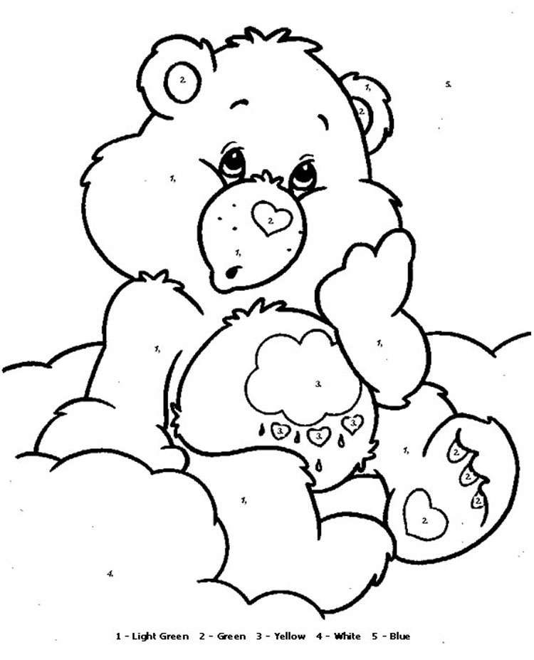 coloring pages of bears - photo #29
