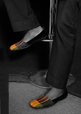 kitenge shoes designs