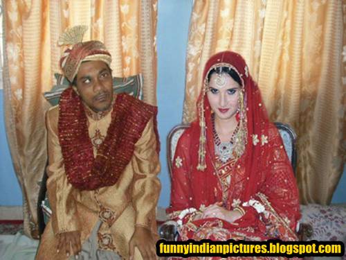 Funny Married Indian Couple Pics