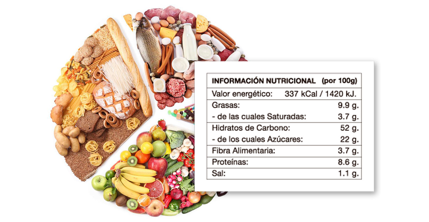 Pasta informacion nutricional