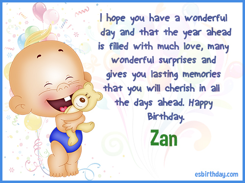 Zan Happy birthday Zan Happy birthday