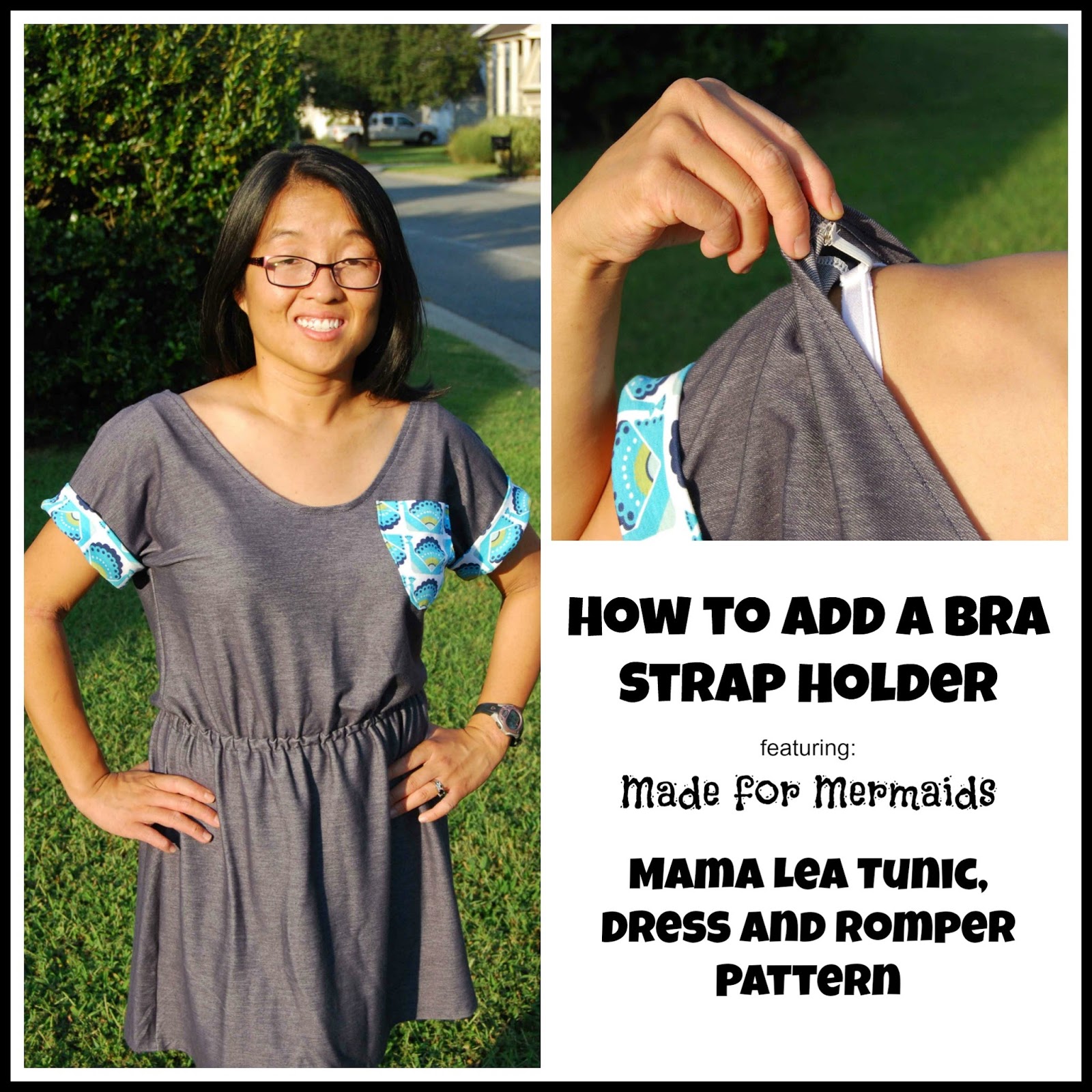 Mama Lea- How To Add A Bra Strap Holder
