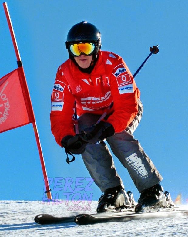 Michael Schumacher se comunica com a mulher através dos movimentos dos olhos Michael Schumacher