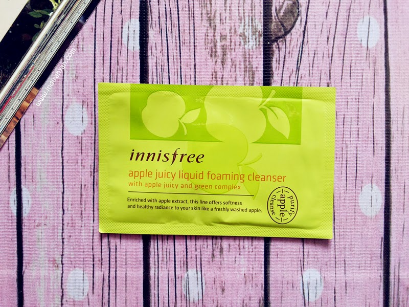 [FIRST IMPRESSION] Innisfree Apple Juicy Liquid Foaming Cleanser* What Indira Loves
