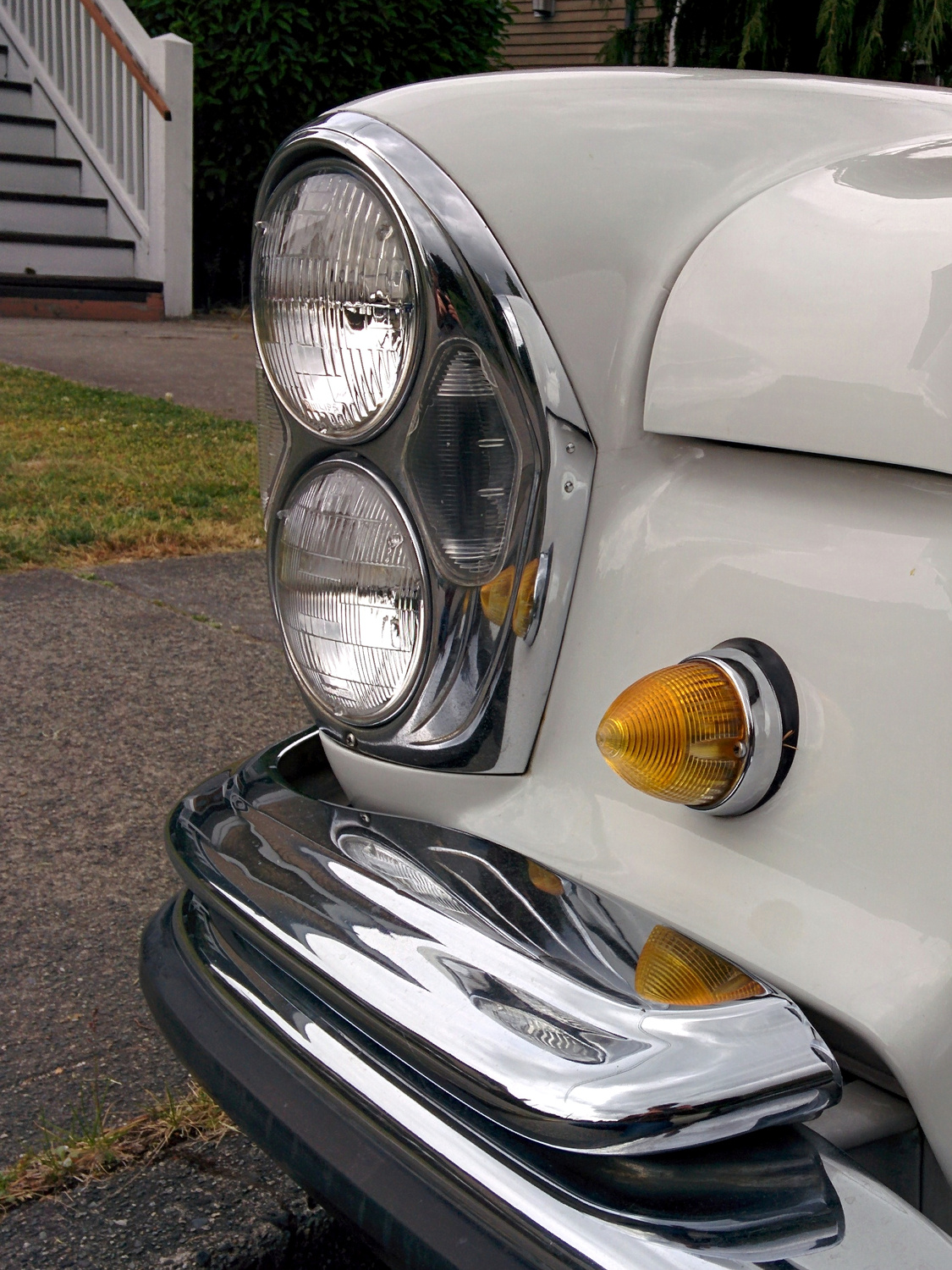 Old Parked Cars Vancouver Mercedes Benz