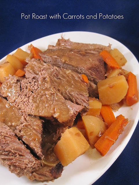 The Apron Gal: Pot Roast with Carrots and Potatoes in the ...