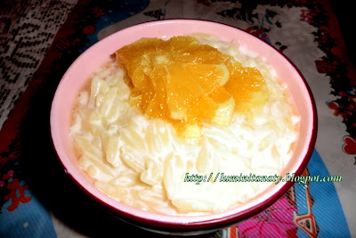 Budinca de rosmarino cu marmelada de portocale/ Pasta pudding with orange marmalade