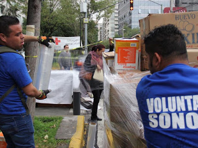 Habilitan centro de acopio en la CDMX para apoyar a Sonora