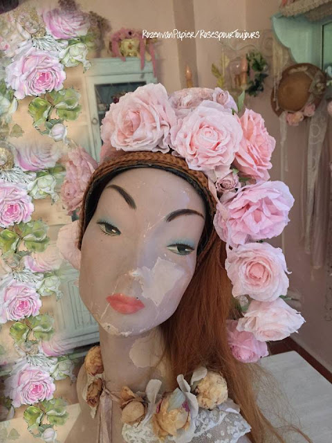 Comment fabriquer des roses en papier créponApprendre facile