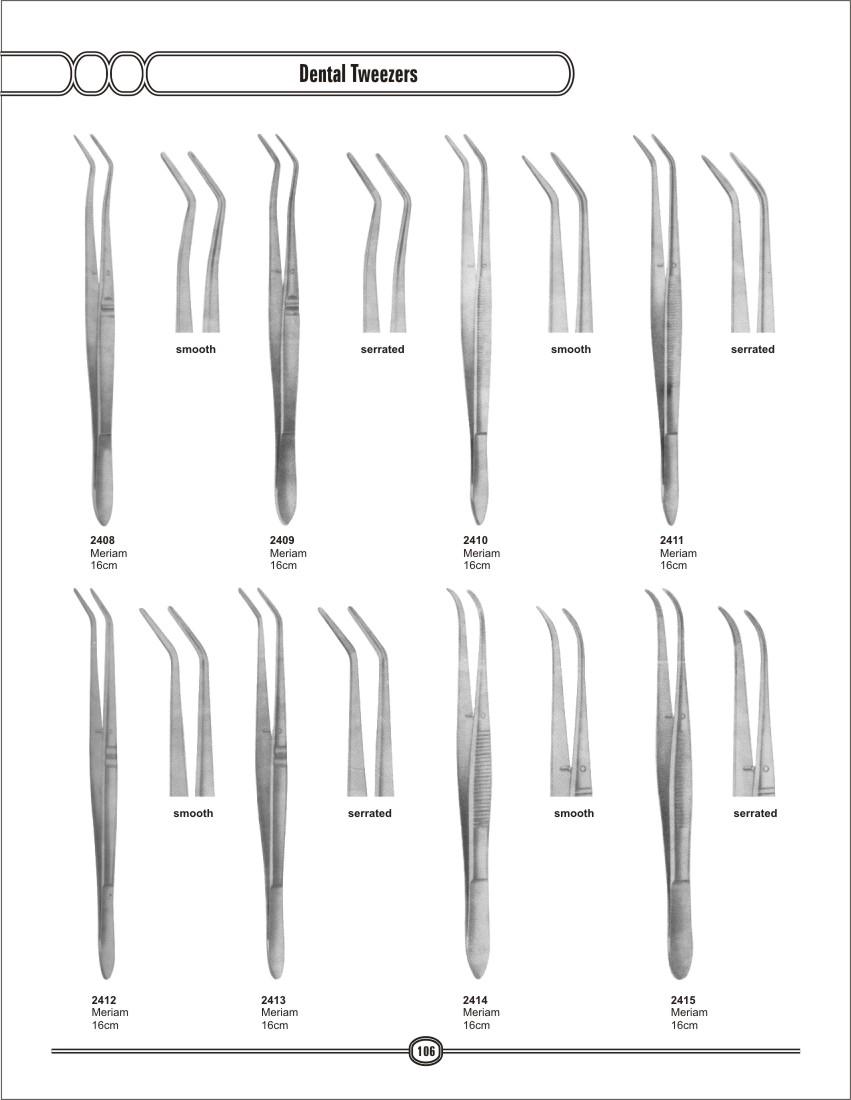 Manufacturers of Dental surgical instruments
