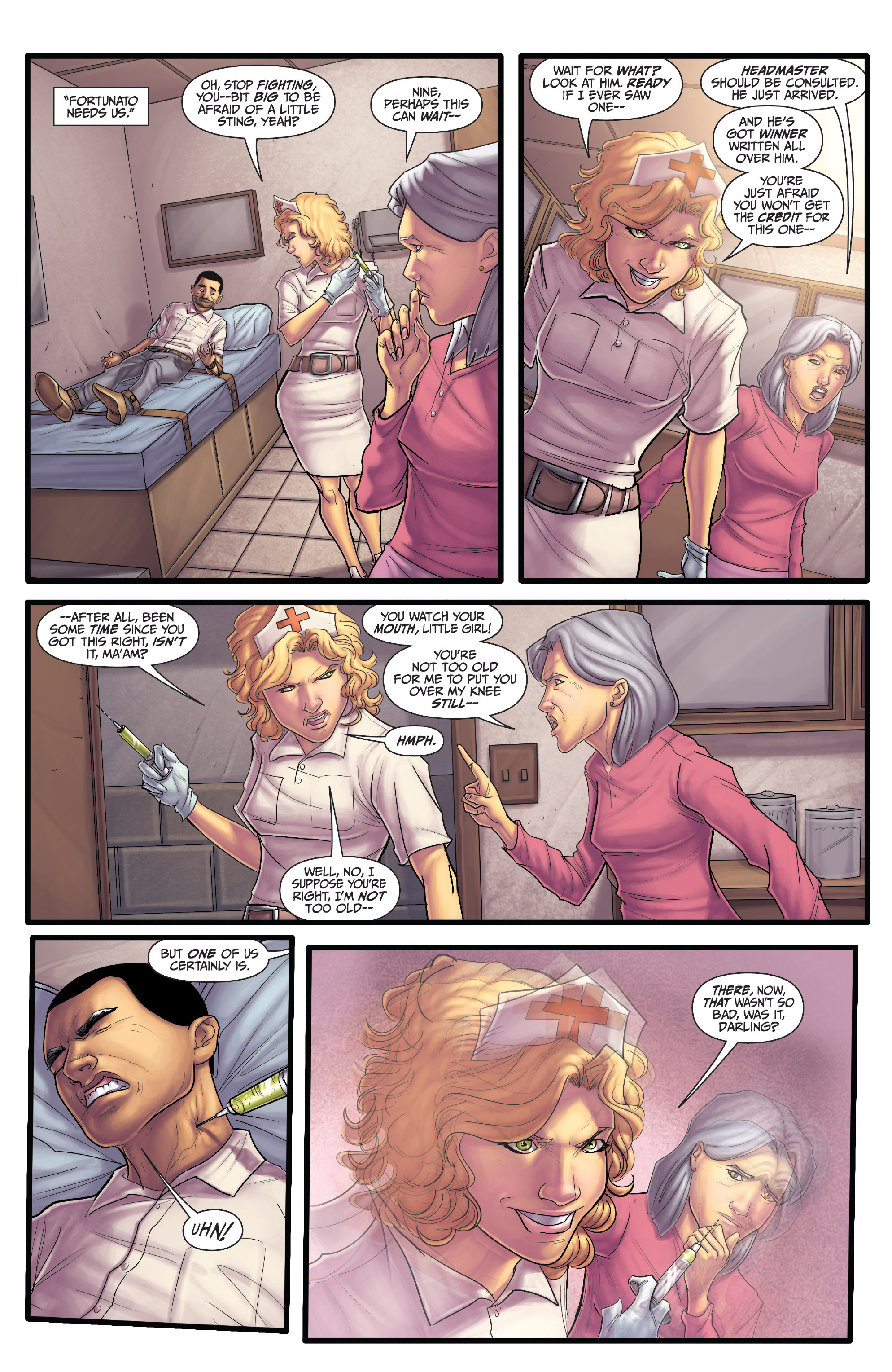 Read online Morning Glories comic -  Issue #22 - 12