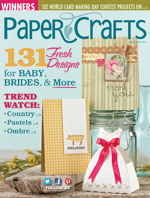 Paper Crafts Magazine March/April | Clare's creations