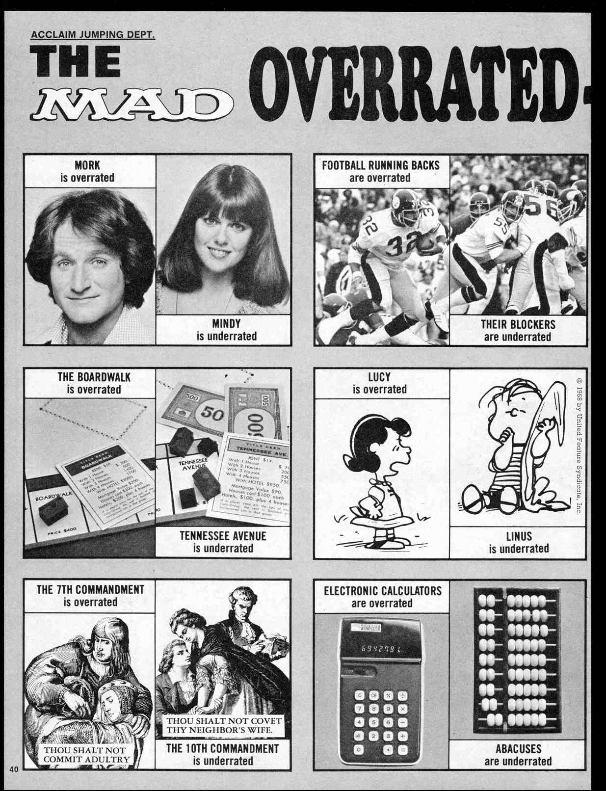 Read online MAD comic -  Issue #211 - 42