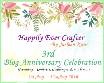 Jasleen's Blog Anniversary Celebration