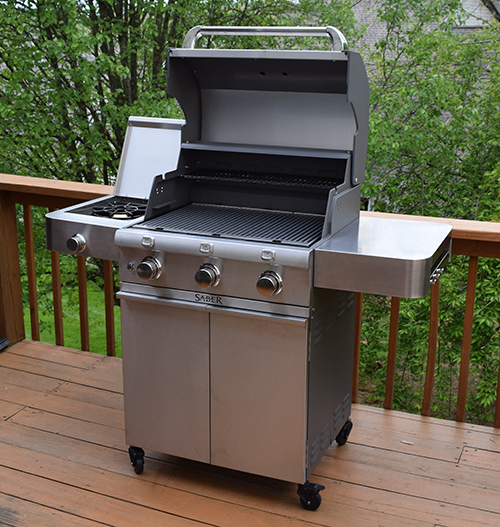 The Saber gas grill is the best gas grill that I have ever used.