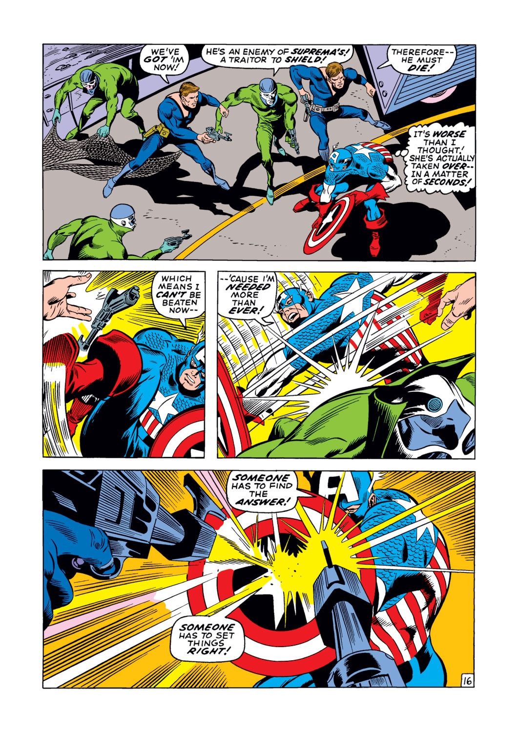 Read online Captain America (1968) comic -  Issue #123 - 17
