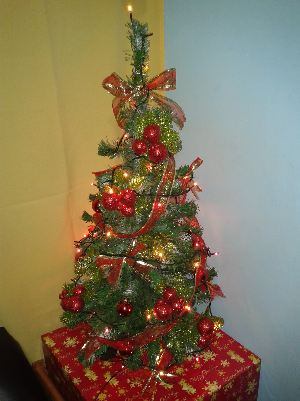 Bernadette Diaries Our little Christmas tree