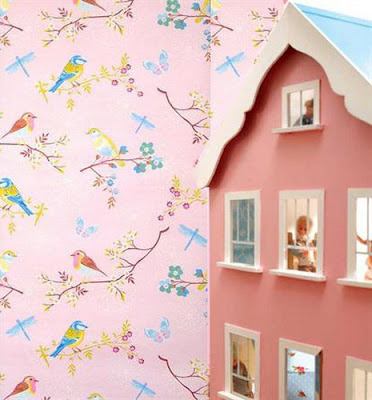 Decoración de interiores: Decoración del Cuarto de niños con aves