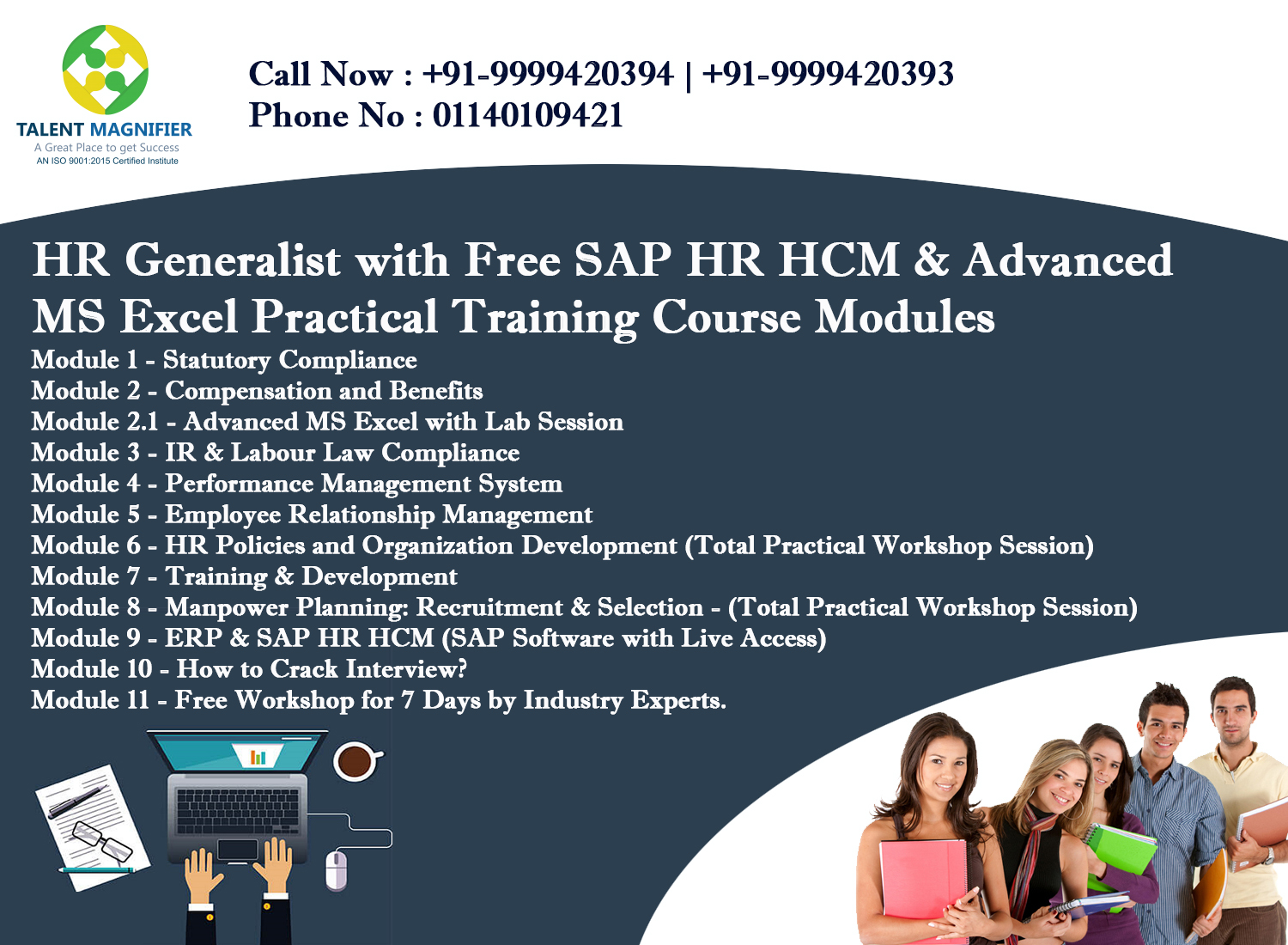 Learn HR Payroll Statutory compliance Training in Delhi Join Talent