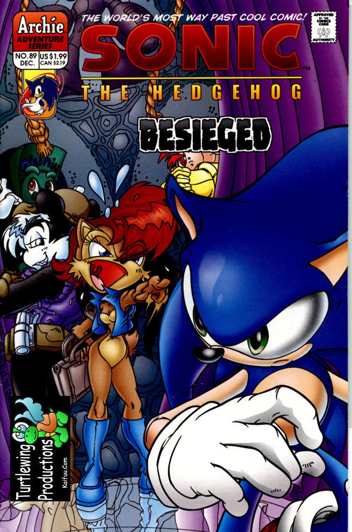 Read online Sonic The Hedgehog comic -  Issue #89 - 1