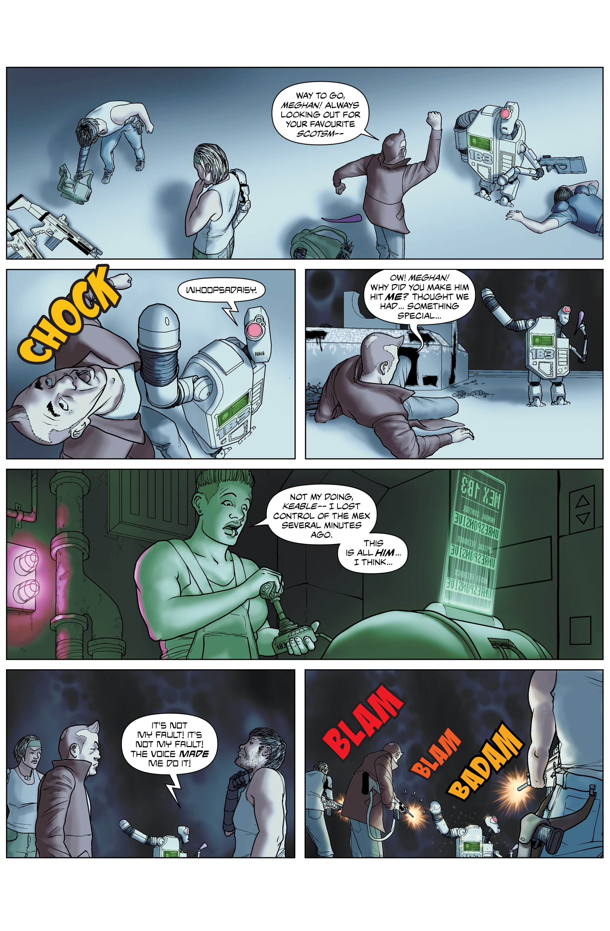 Read online 100% Biodegradable comic -  Issue #18 - 21