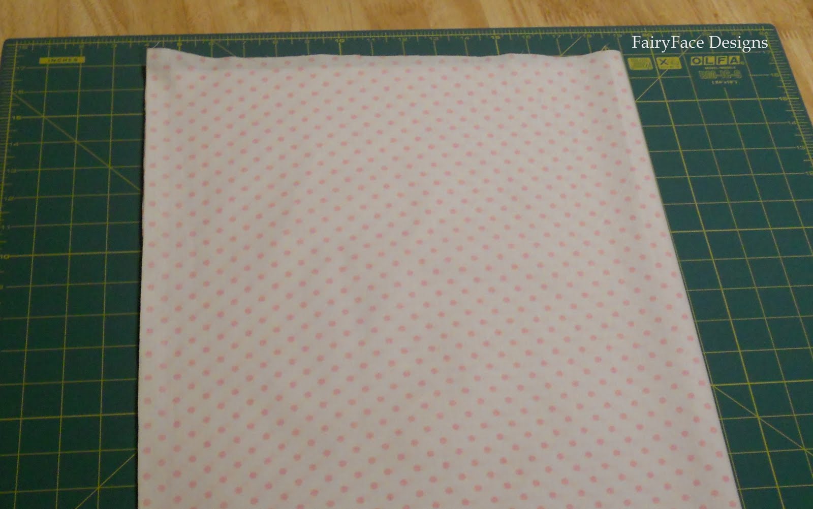 FairyFace Designs Cutting your Backing Fabric Across the Sea QAL