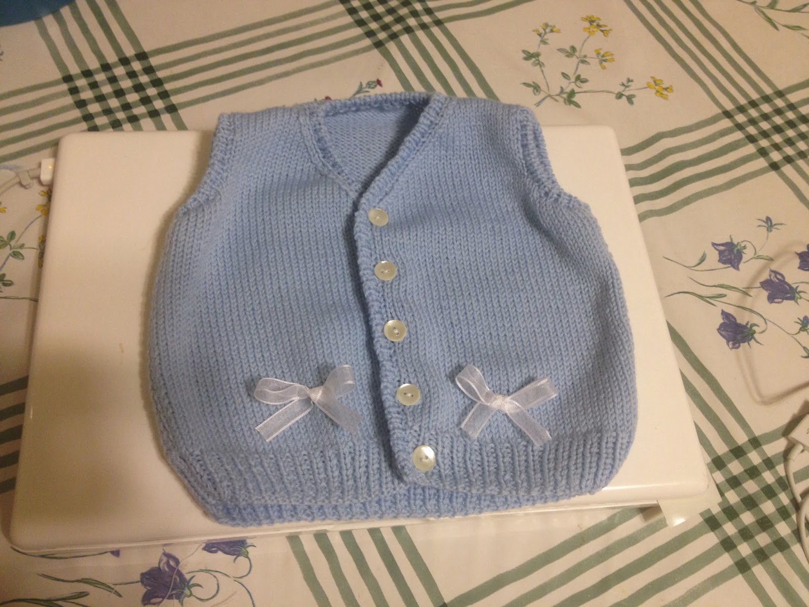 Gilet Senza Maniche Per Bambini Ai Ferri