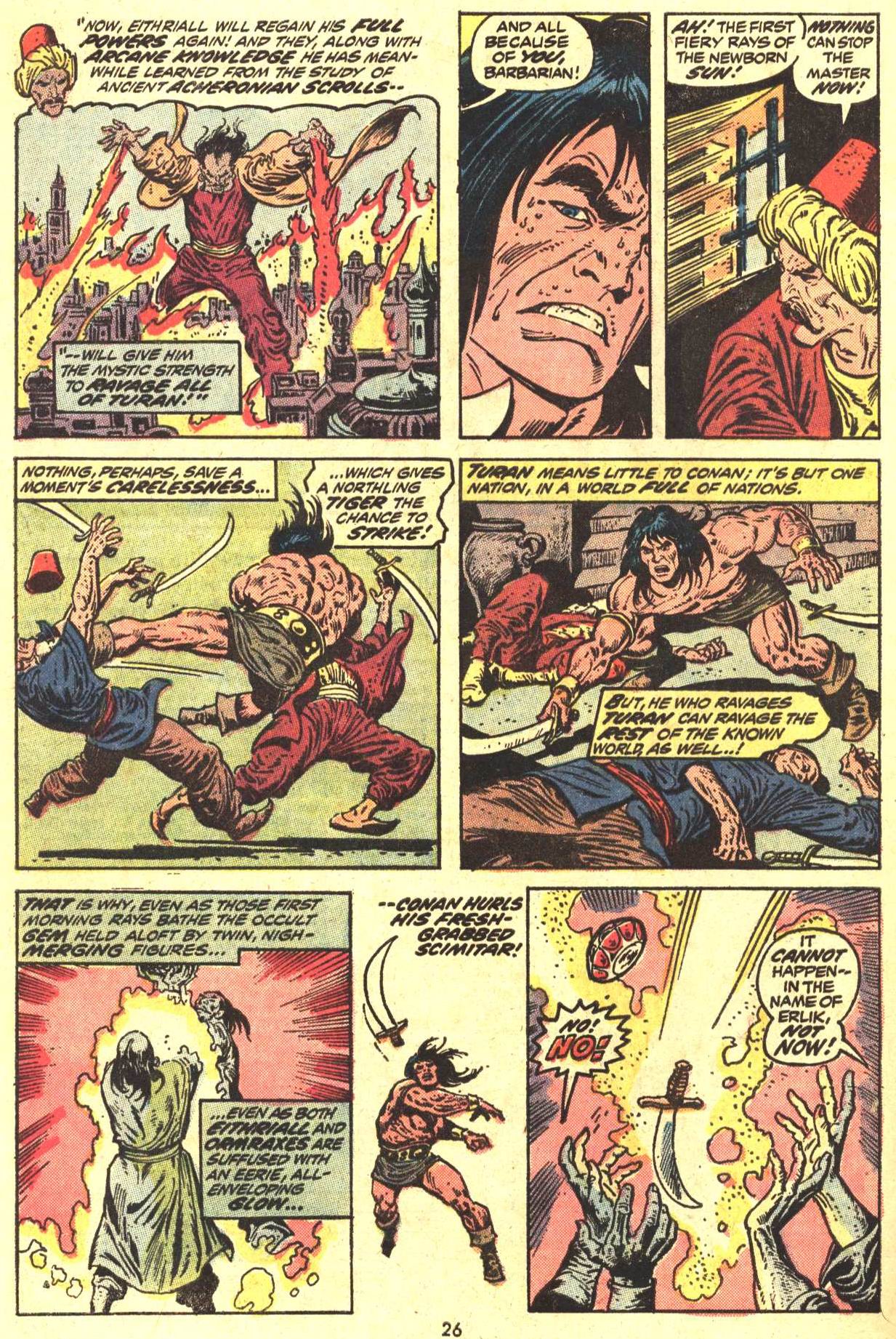 Read online Conan the Barbarian (1970) comic -  Issue #29 - 19