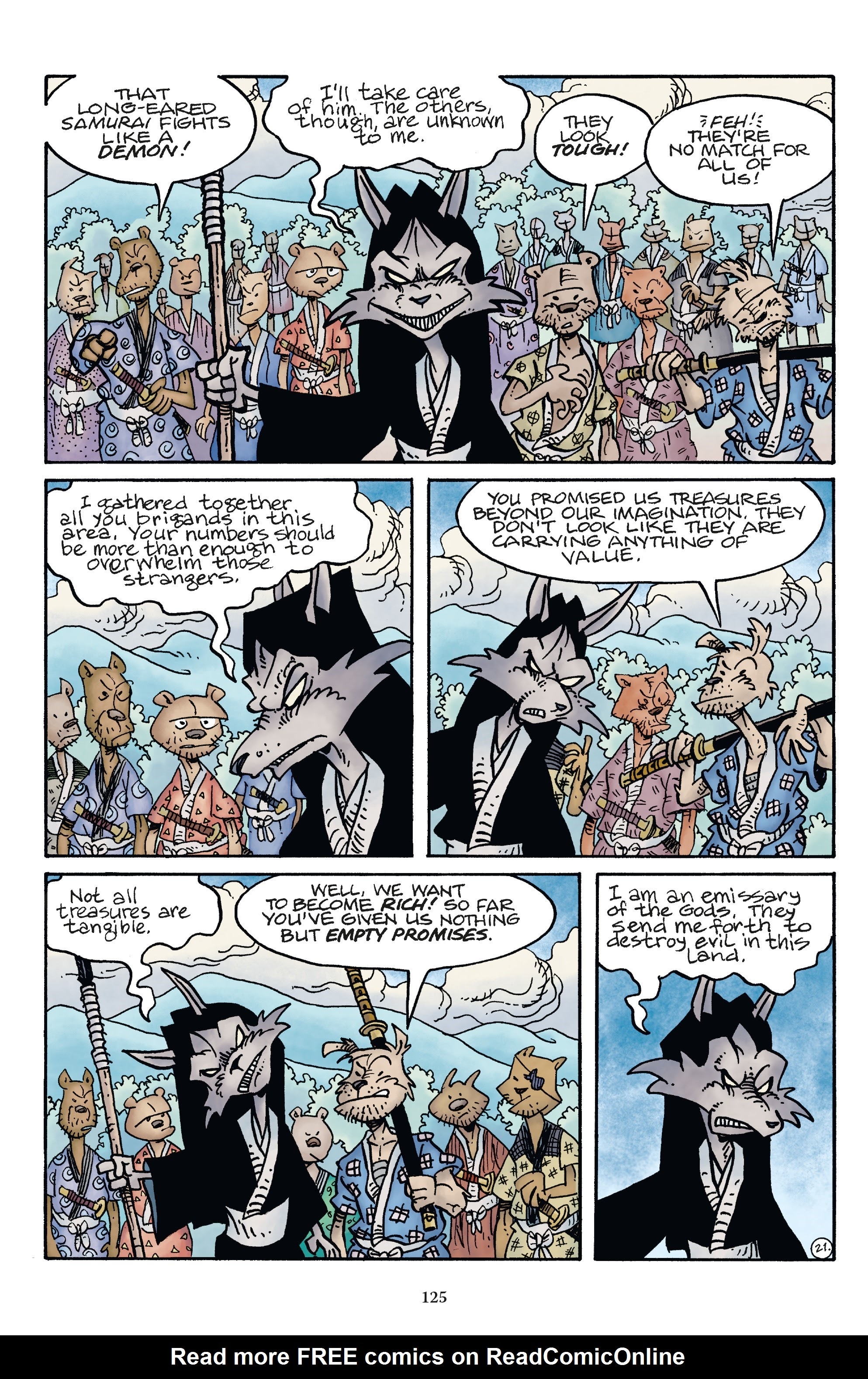 Read online Usagi Yojimbo/Teenage Mutant Ninja Turtles: The Complete Collection comic -  Issue # TPB (Part 2) - 18