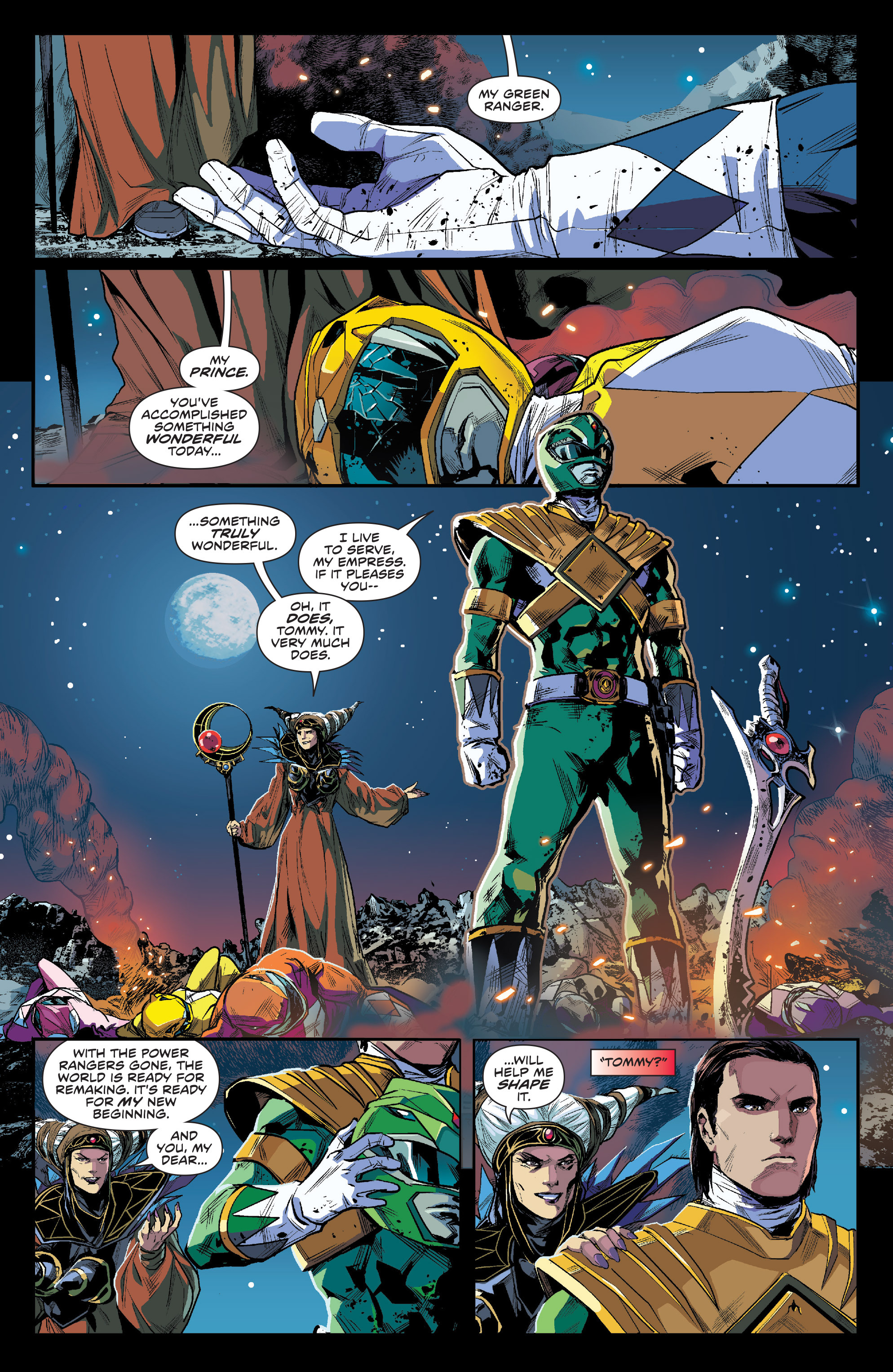 Read online Mighty Morphin Power Rangers comic -  Issue #0 - 3