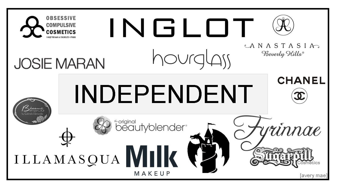 cosmetics brands names