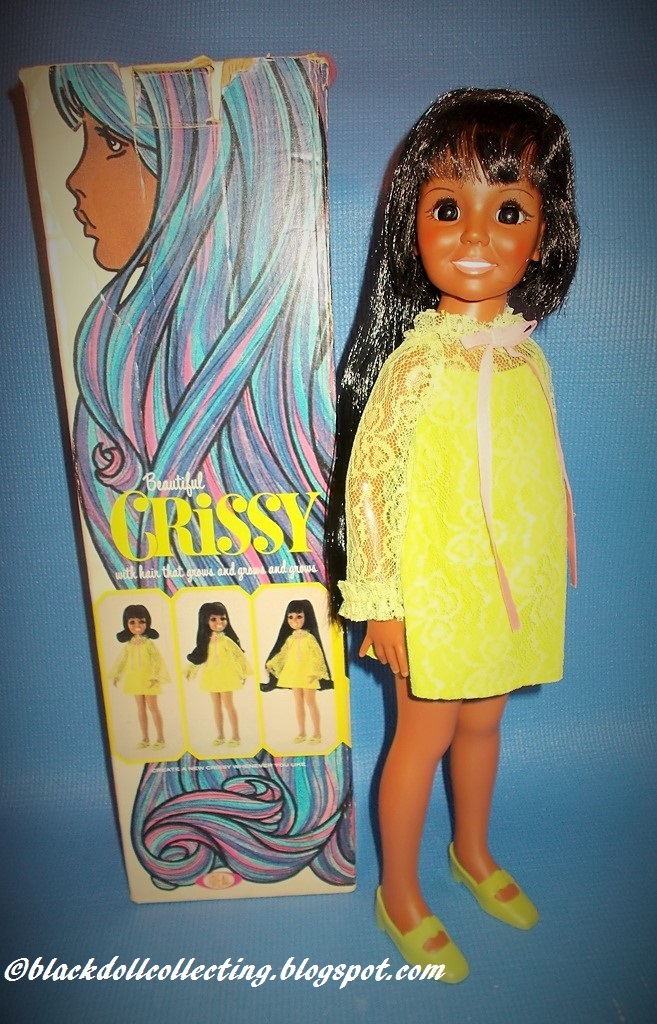 Black Doll Collecting: Black Crissy Grow-Hair Family