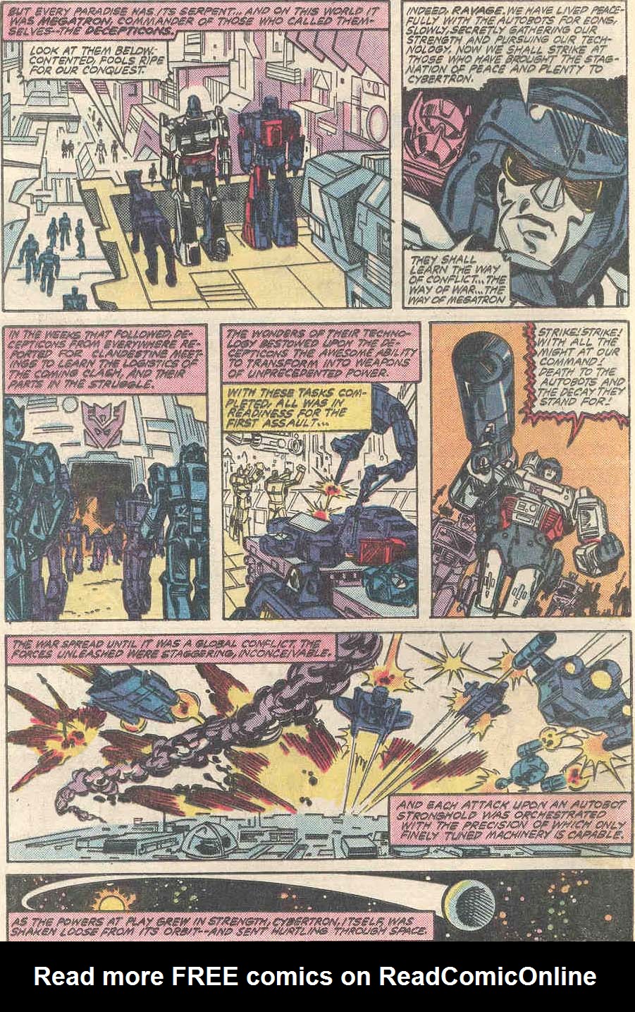 Read online The Transformers (1984) comic -  Issue #1 - 3
